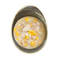 Vištienos sriuba su saldžiaisiais kukurūzais ir kiaušiniu